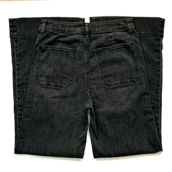 J Crew High-Rise Sailor '96 Denim Trouser Jeans Washed Black Size 28 NWOT - Picture 9 of 16
